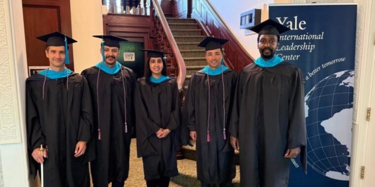 Photos: kyabazinga graduates from Yale University