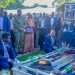 PHOTOS: Gen Muhoozi joins mourners to send off Cedric Babu
