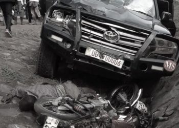 Minister Balaam’s Driver Knock’s dead Boda Boda rider