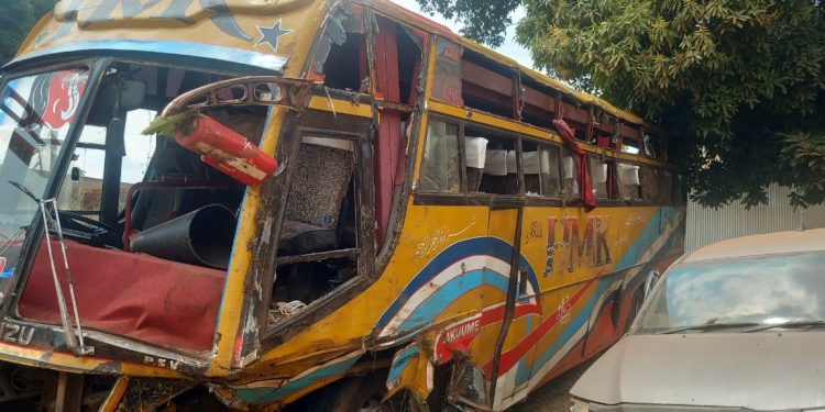 Driver of bus that crashed killing two Pupils fell asleep – Police