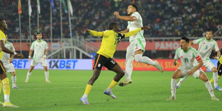 Uganda Cranes suffer heavy 3-0 loss to Algeria Desert Foxes