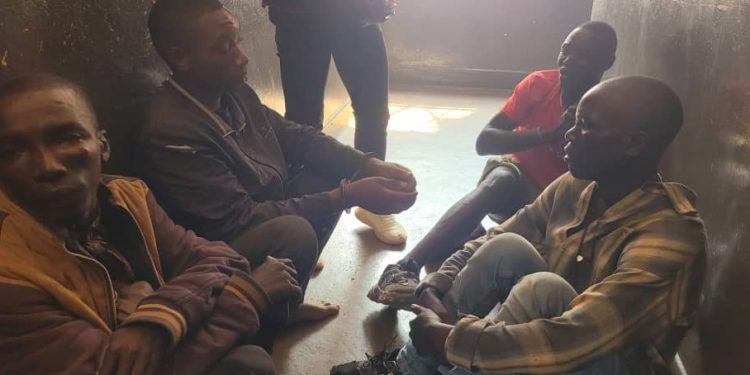 Nine Traffic Jam Car Thieves Arrested