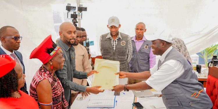 Road To Protest Vote Begins as NUP Leaders pick Nominations Forms for Bobi Wine