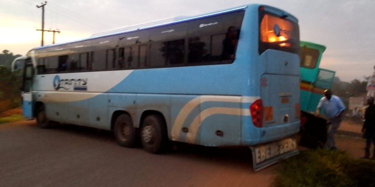 Train Services Suspended after Bus Rams into Train