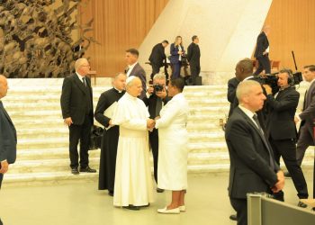 PHOTOS: Speaker Among Meets Pope Leo XIV