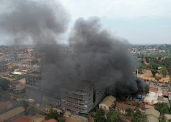 Cars, Property Worth Millions Destroyed as Garage Catches Fire in Ntinda