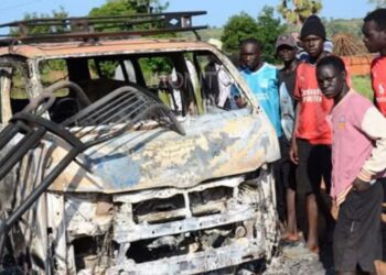 Three Killed, Car Torched in Deadly Ambush in Koboko
