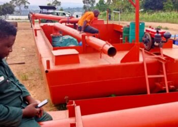Two Arrested as NEMA Halts Illegal Sand Dredging in Mpigi Wetland