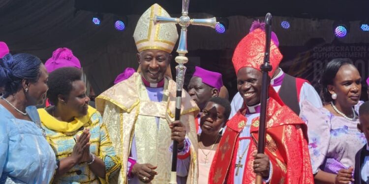 Rev. Can. Lubaale Consecrated as the Fourth Bishop of Busoga Diocese