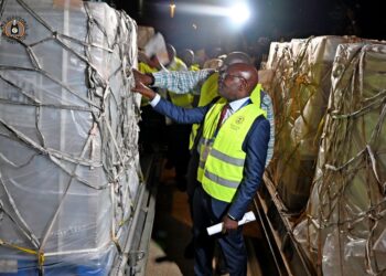 First Consignment of Presidential Ballot Papers Arrive in the Country