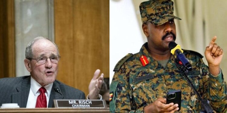 Gen Muhoozi Has Crossed The Line – US Senator Risch Warns