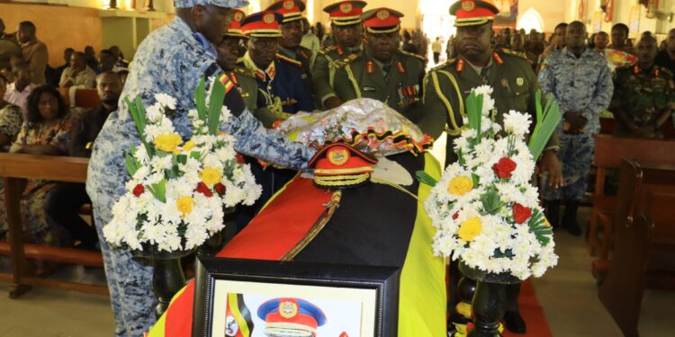 Government, UPDF and Family Honour Late Maj Gen Sande