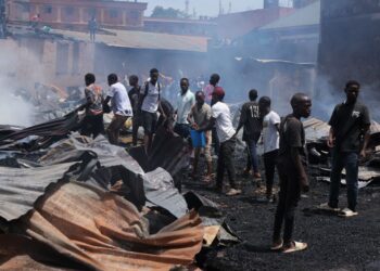 Property Worth Millions Destroyed as Fire Guts Furniture Shop In Makerere- Kavule