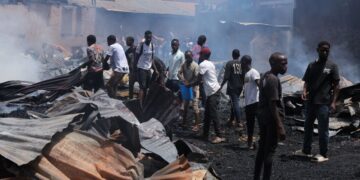 Property Worth Millions Destroyed as Fire Guts Furniture Shop In Makerere- Kavule