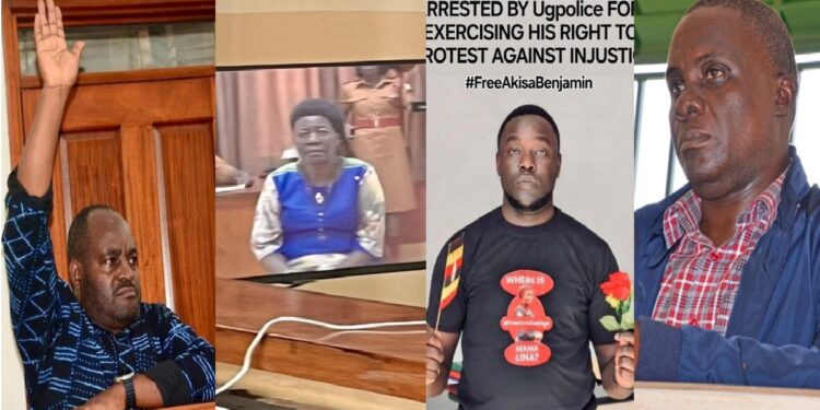 NUP’s Zedriga, Kivumbi, Akiso and Ssebuwuufu Denied Bail