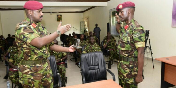 Muhoozi Orders Gen Nabasa, Brig Namanya Arrest, Sacks DCI’s Brig Rugumayo