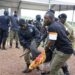 Prisons Van Transporting Ggaba Murder Suspect Rams into Journalists, One Injured