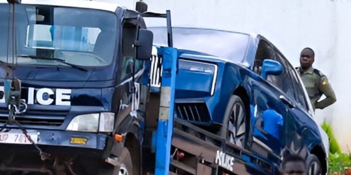 Police Seizes Among’s Rolls Royce Cullinan From Kigo Residence