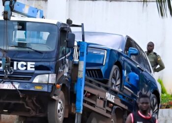 Police Seizes Among’s Rolls Royce Cullinan From Kigo Residence