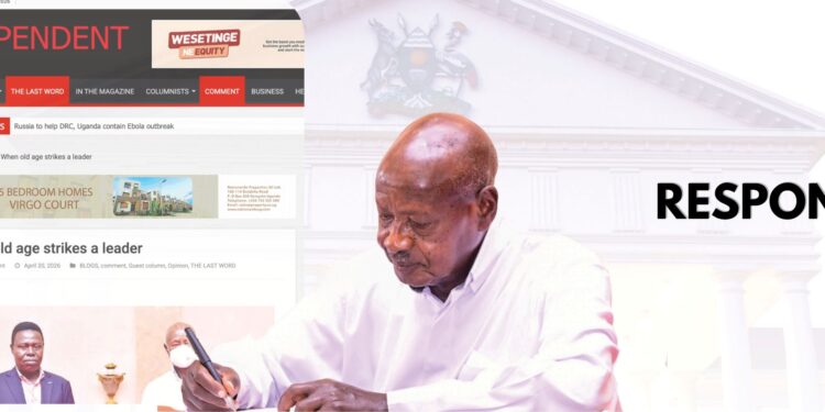 “I am Not Senile” – Museveni Hits Back at Mwenda Over State Projects Comments