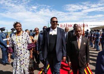 IGAD’s Executive Secretary Workneh Gebeyehu Arrives Ahead of Museveni’s Swearing In Ceremony