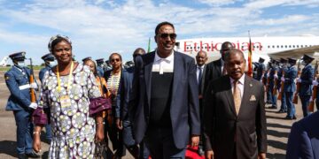 IGAD’s Executive Secretary Workneh Gebeyehu Arrives Ahead of Museveni’s Swearing In Ceremony