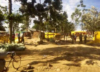 Police Shuts Down Illegal Gold Mine in Namayingo Following Partial Cave in
