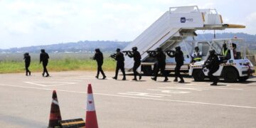 Entebbe Airport Conducts Full-Scale Security Exercise To Test Readiness in Case of Hijack