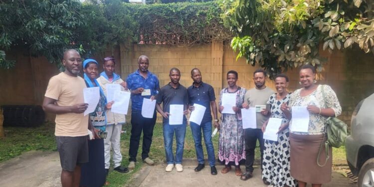 Finally! 14 Entebbe Traders Regain Lost Lockups In New kitooro Taxi Park