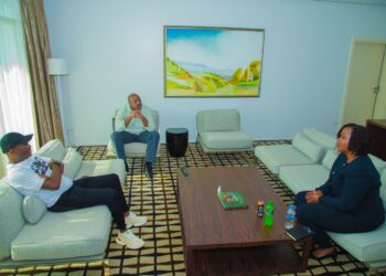 Gen Muhoozi, NBA Africa CEO Akamanzi Discuss Uganda’s Basketball Development