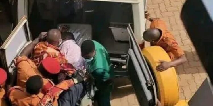 Besigye Faints in Court As Treason Trial Begins, Rushed to Hospital