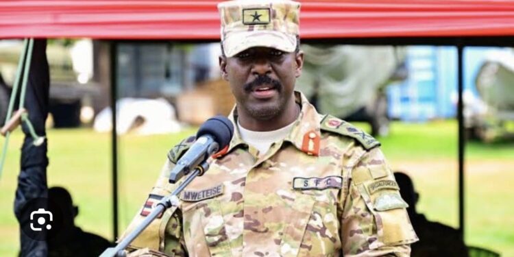 Gen Muhoozi Appoints Brig Gen Nyakikuru New SFC Commander