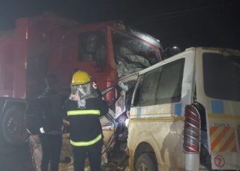14 Dead In Head on Collision Between Taxi and Trailer in Lwera Along Kampala-Masaka Highway