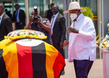 Museveni Receives King Oyo’s Body as Nine Days of Mourning Begin