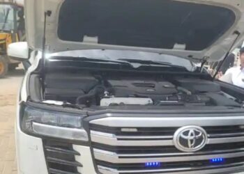 Over 30 Vehicles Impounded as Military Police Launches Crackdown on Unregistered Vehicles, Covered Number Plates