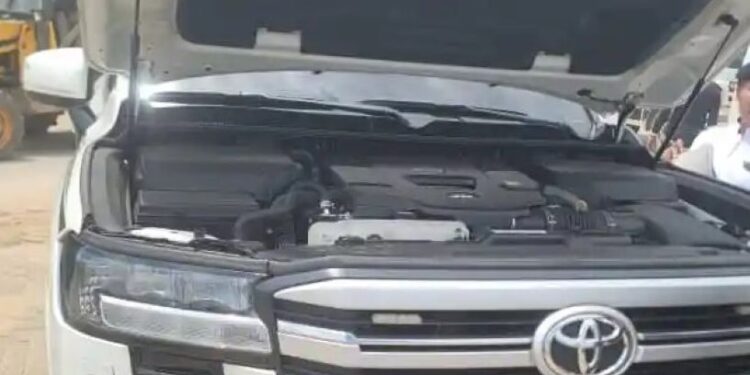 Over 30 Vehicles Impounded as Military Police Launches Crackdown on Unregistered Vehicles, Covered Number Plates