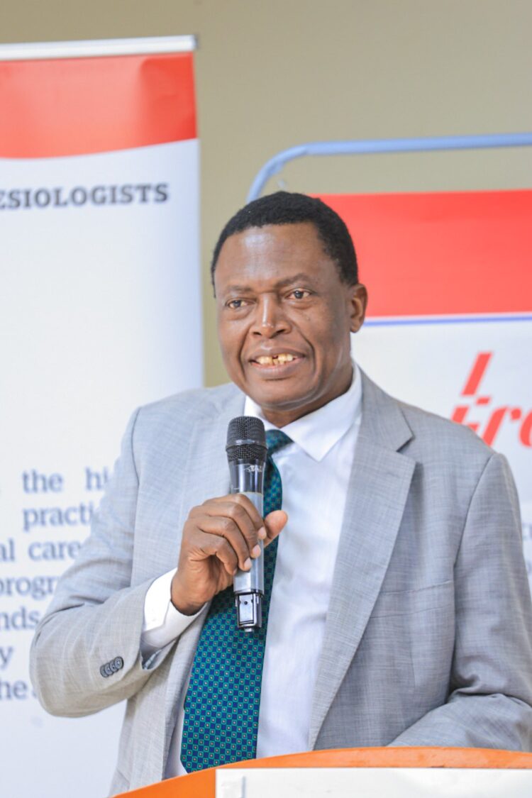 The Director General Health services at the Ministry of Health Prof. Charles Olaro