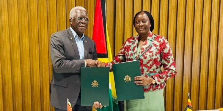 UCAA, Guyana Strengthen Civil Aviation Cooperation