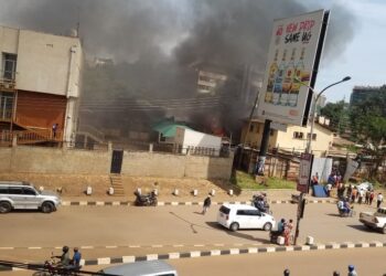 Property Destroyed in Wandegeya Police Fire Outbreak